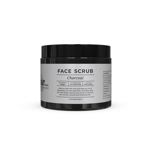 Charcoal Face Scrub